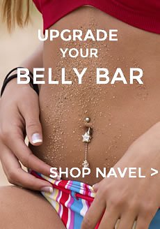 Need a new Belly Bar? Check out of range of Navel Jewellery